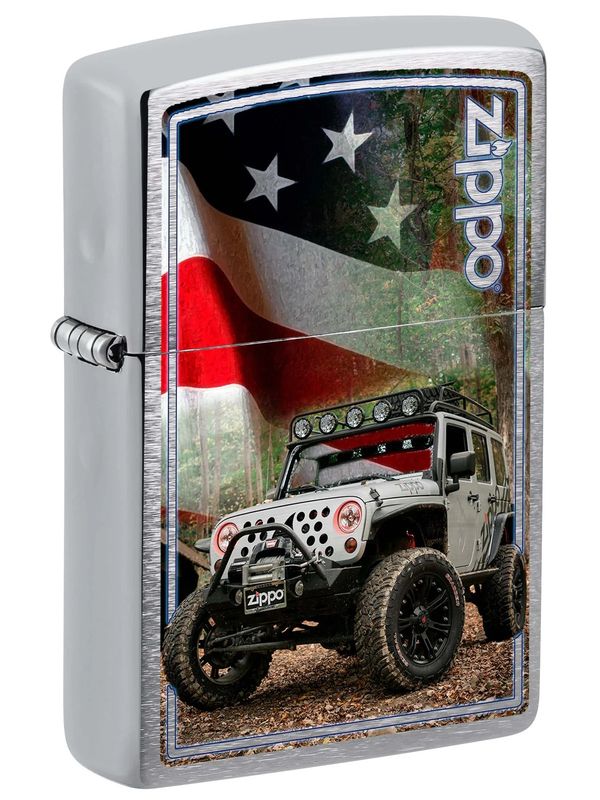 Zippo 80994 Jeep with American Flag