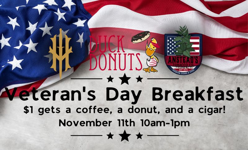 Hooten Young Veteran&#39;s Day Breakfast Ticket
