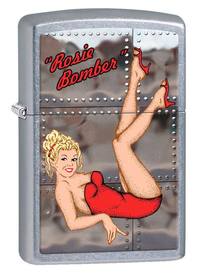 Zippo 80788 Rosie Bomber Pin-up Girl