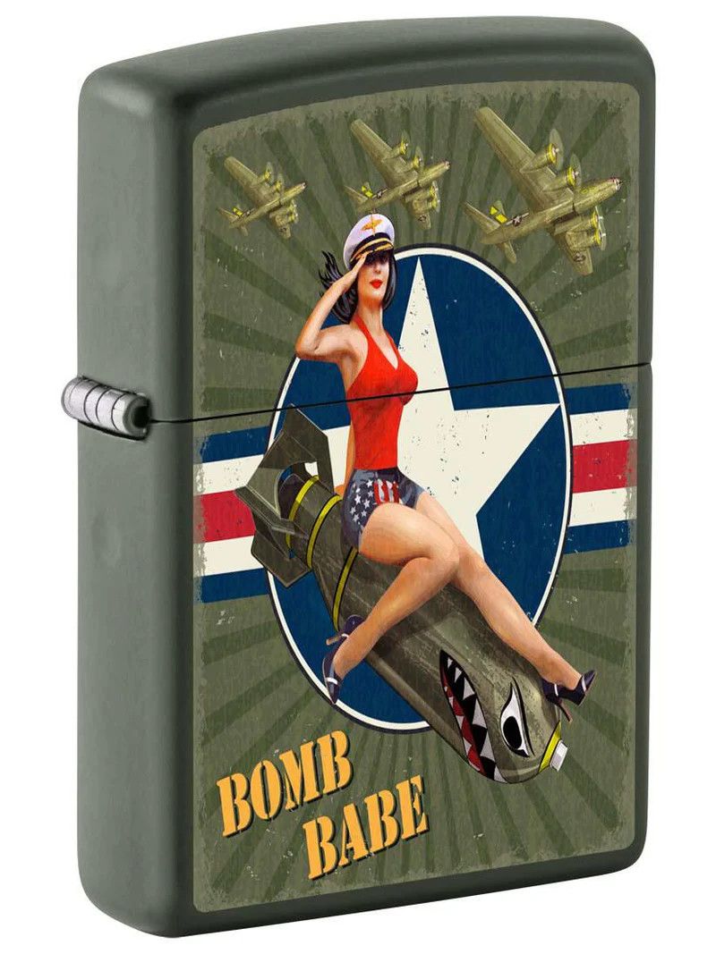 Zippo 81304 Bomb Babe Pin-up Girl