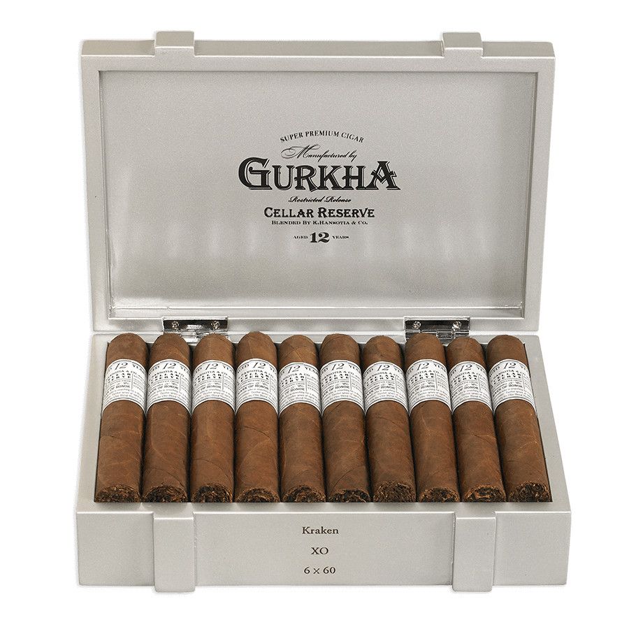 Gurkha Cellar Reserve 12 Yr Platinum, Size: Kraken XO, Single/Box: (Single)