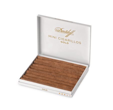 Davidoff Mini Cigarillos Gold, Single/Box: (Single Pack of 10)