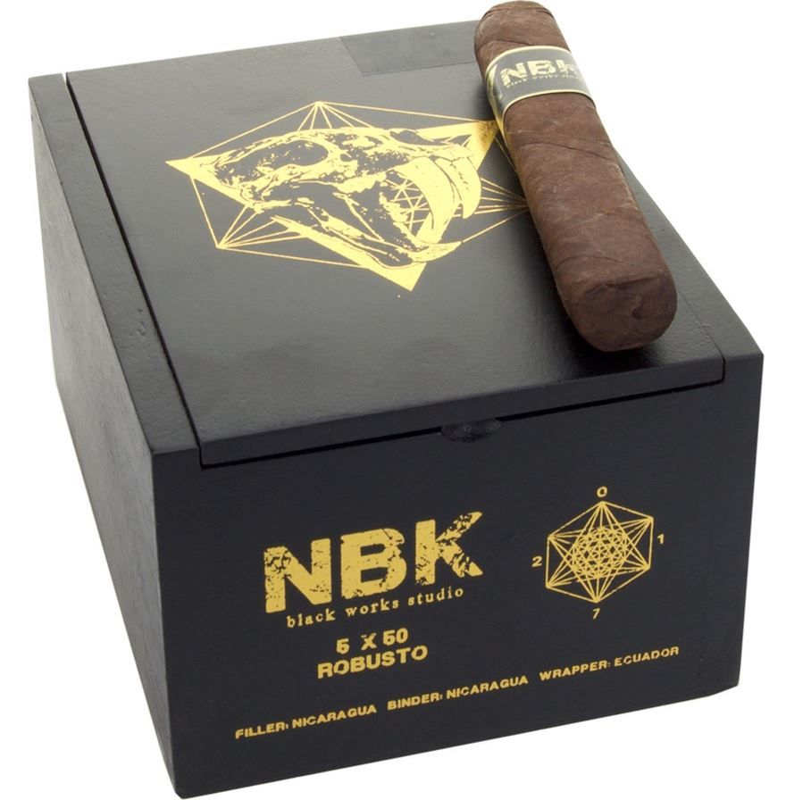 Black Works NBK, Size: Corona Larga BXP (6&quot;x46), Single/Box: (Single)