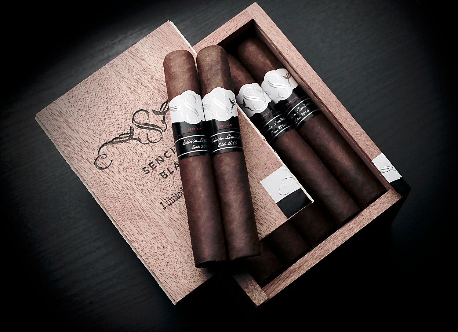 Sencillo Black - Robusto (4.5&quot;x50), Single/Box: (Single)