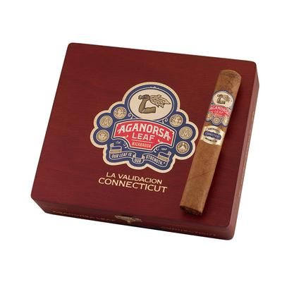 Aganorsa Leaf La Validacion Connecticut Box-Pressed, Size: Toro-6.25x52, Single/Box: (Single)