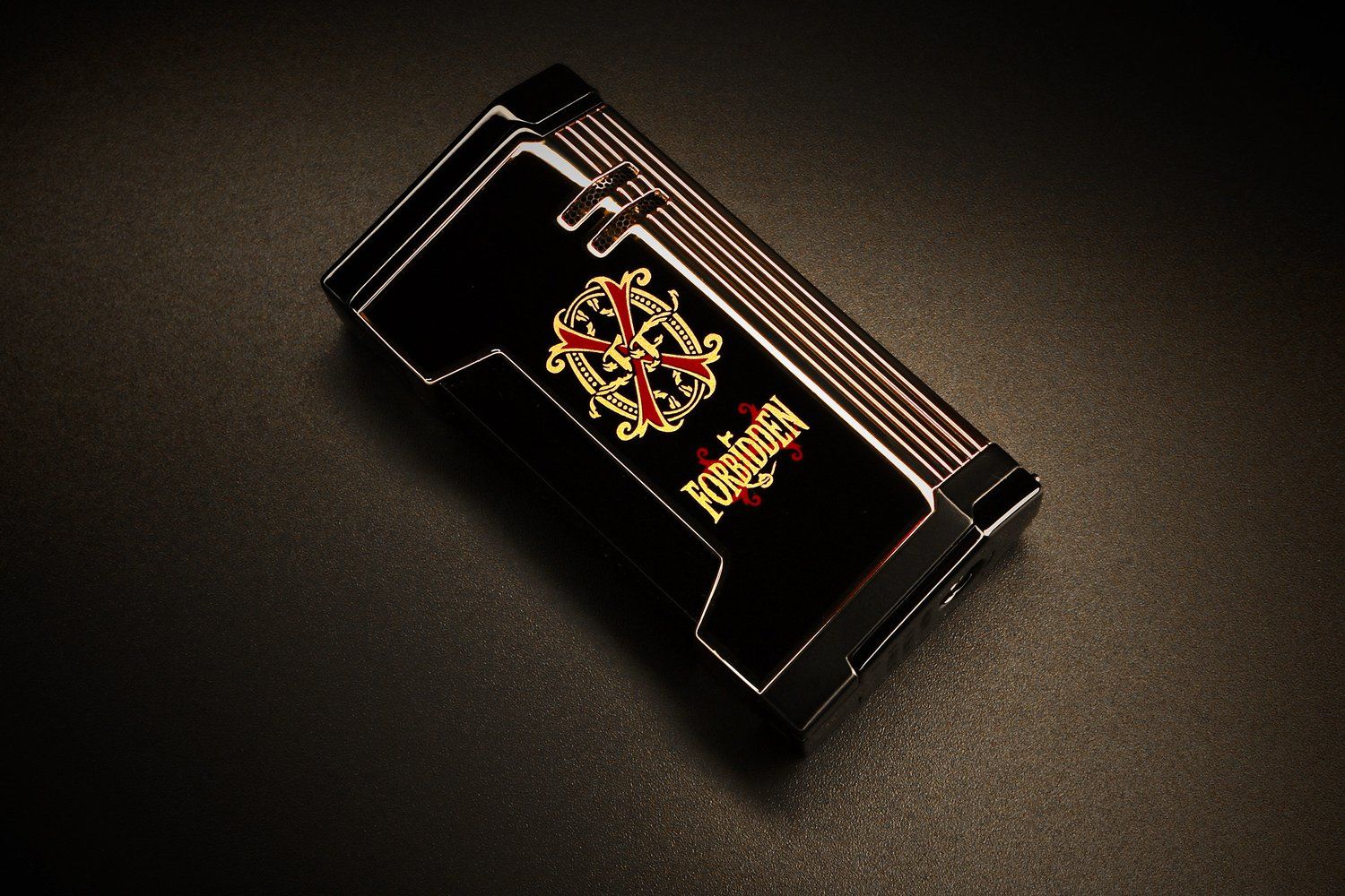 Prometheus Opus X Rare Black Magma X Lighter - 