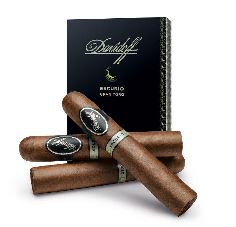 Davidoff Escurio, Size: Gran Toro (5.5&quot;x58), Single/Box: (Single Pack of 4)