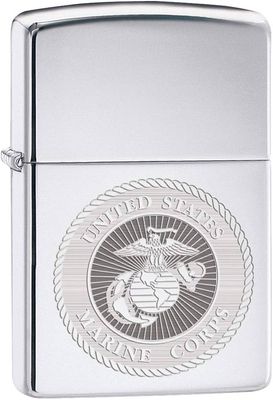 Zippo 80154 US Marine Corps Engraved Seal