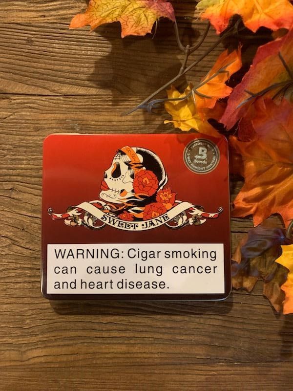 Deadwood Sweet Jane Cigarillos, Single/Box: (Single Tin of 10)