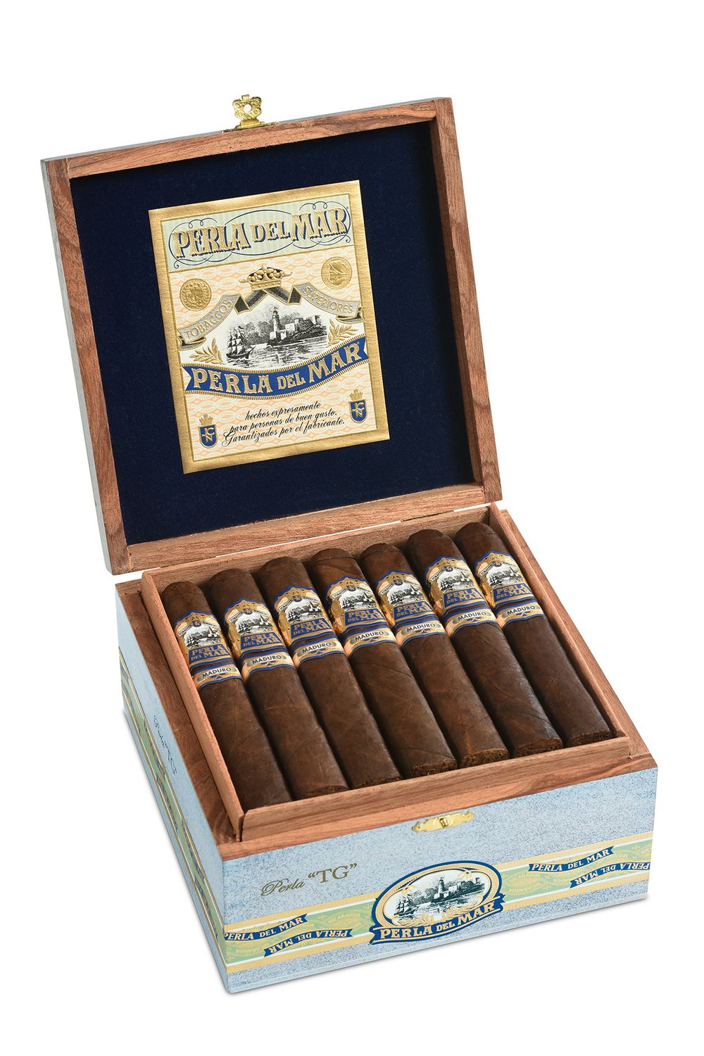 Perla del Mar Maduro, Size: Double Toro (6&quot;x60), Single/Box: (Single)