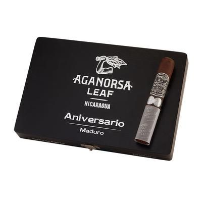 Aganorsa Leaf Aniversario Maduro, Size: Robusto-5x54, Single/Box: (Single)
