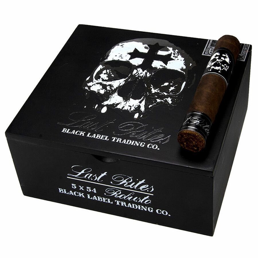 Black Label Trading Co. Last Rites, Single/Box: (Single), Size: Robusto (5&quot;x54)