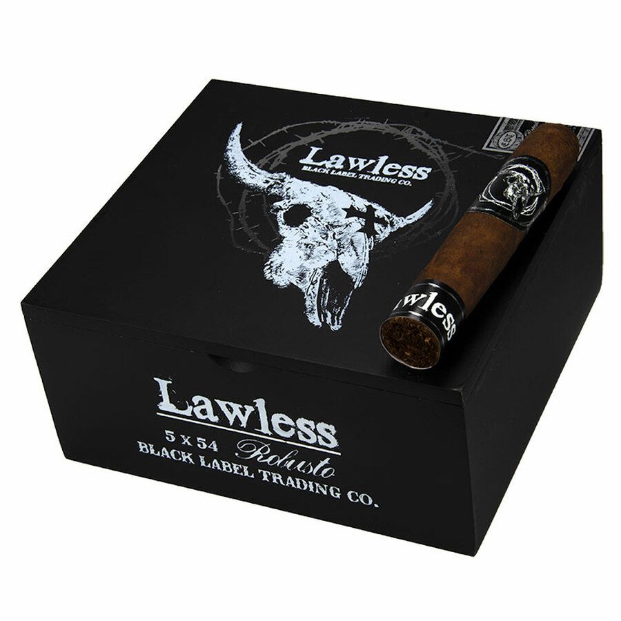 Black Label Trading Co. Lawless, Size: Robusto (5&quot;x54), Single/Box: (Single)