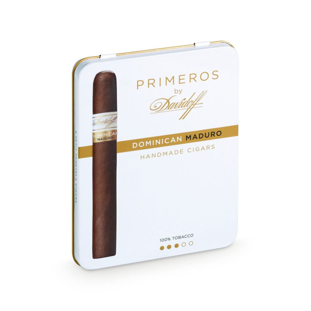 Davidoff Primeros Maduro, Single/Box: (Single Tin of 6)