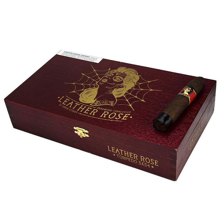 Deadwood Leather Rose, Size: Torpedo (5&quot;x54), Single/Box: (Single)