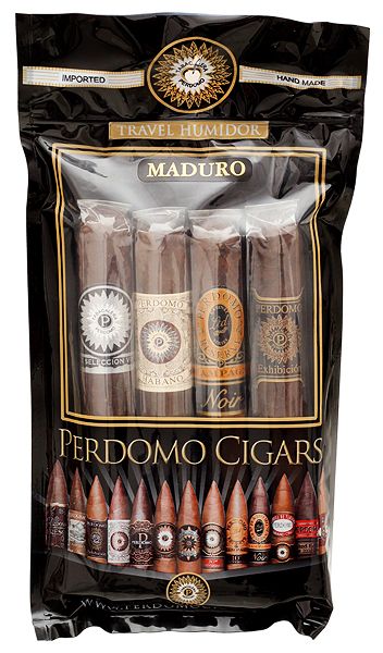 Perdomo Maduro Sampler, Single/Box: (Single Pack of 4)