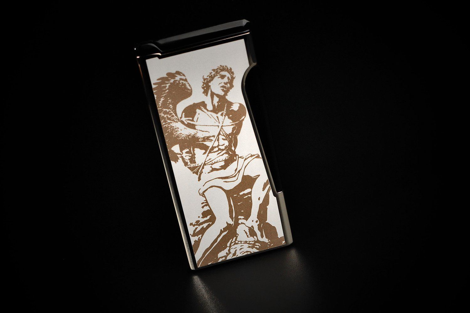 Prometheus God of Fire “Never Back Down” Retro Flint Lighter