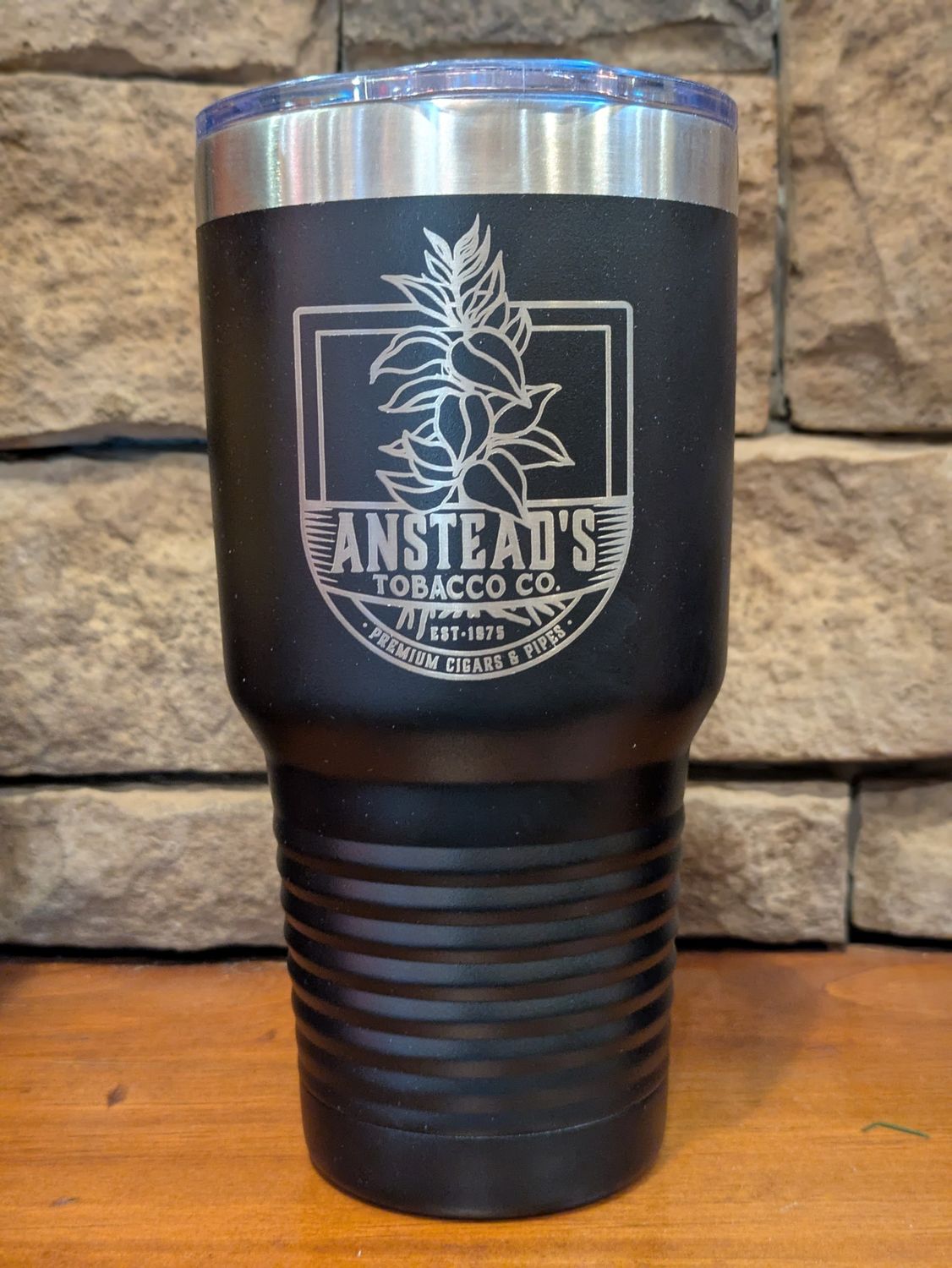 Anstead&#39;s 30oz. Tumbler, Color: Black, Size: 30oz.