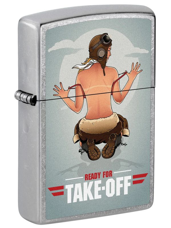 Zippo 81641 Pin-up Girl, Ready for Take-Off