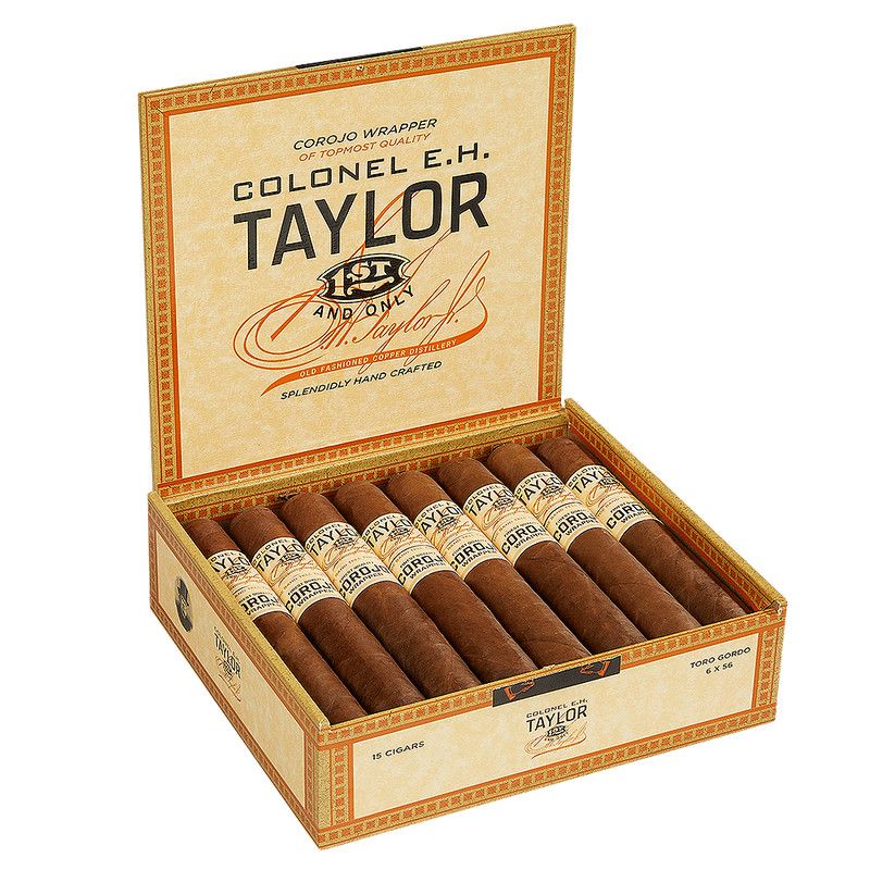 E.H. Taylor Corojo, Size: Toro Gordo (6&quot; x 56), Single/Box: (Single)