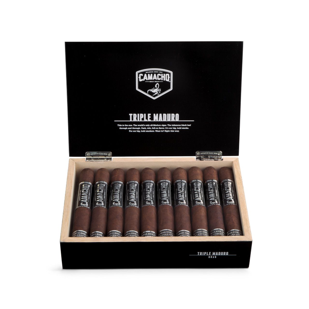 Camacho Triple Maduro, Size: Gordo (6&quot;x60), Single/Box: (Single)
