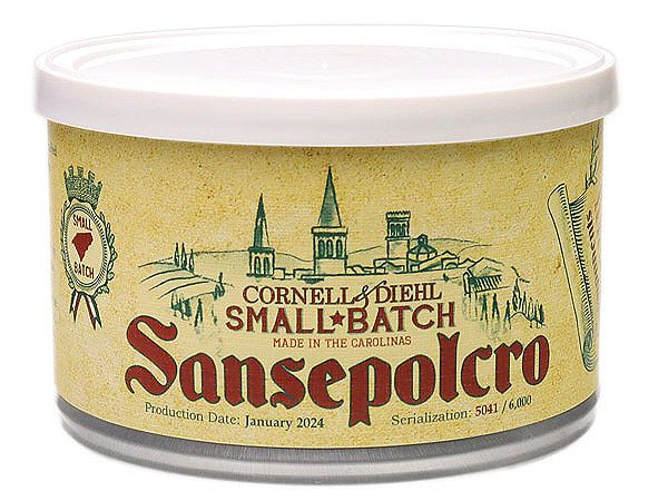 Cornell &amp; Diehl Small Batch Sansepolcro 2025 2oz Tin
