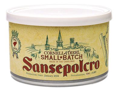 Cornell &amp; Diehl Small Batch Sansepolcro 2025 2oz Tin