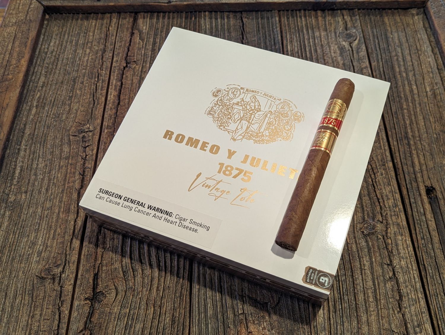 Romeo y Julieta 1875 Vintage Lote, Size: Double Corona (6.75x48), Single/Box: (Single)