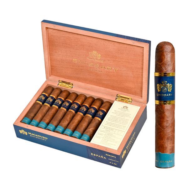 Macanudo Emissary España, Size: Robusto (5 x 52), Single/Box: (Single)