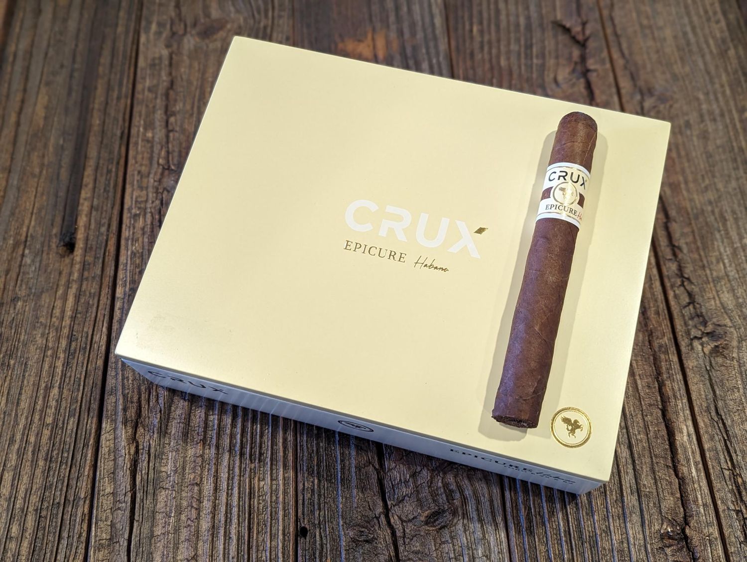 Crux Epicure Habano, Size: Toro (6 1/4 x 52), Single/Box: (Single)