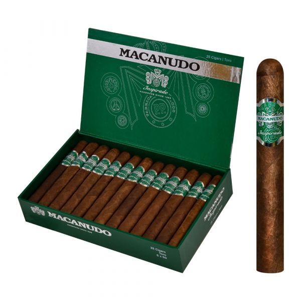 Macanudo Inspirado Green, Size: Toro (6&quot;x50), Single/Box: (Single)