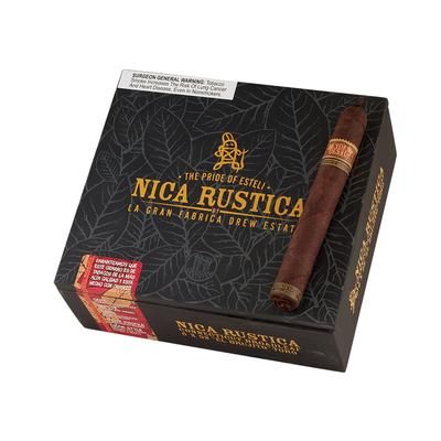 Nica Rustica Broadleaf, Size: El Brujito (6&quot;x52), Single/Box: (Single)