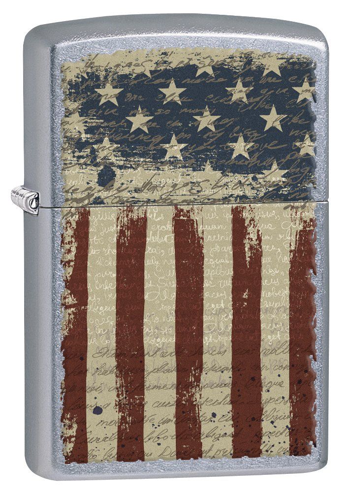 Zippo 77091 Aged American Flag