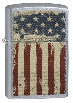 Zippo 77091 Aged American Flag