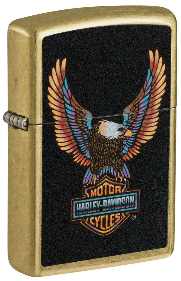 Zippo 46678 Harley-Davidson Eagle Brass