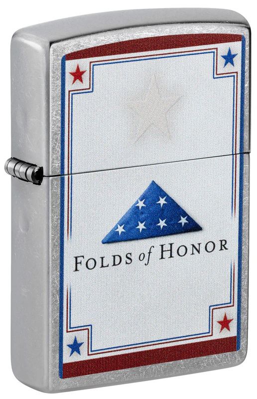 Zippo 46768 Folds of Honor Chrome