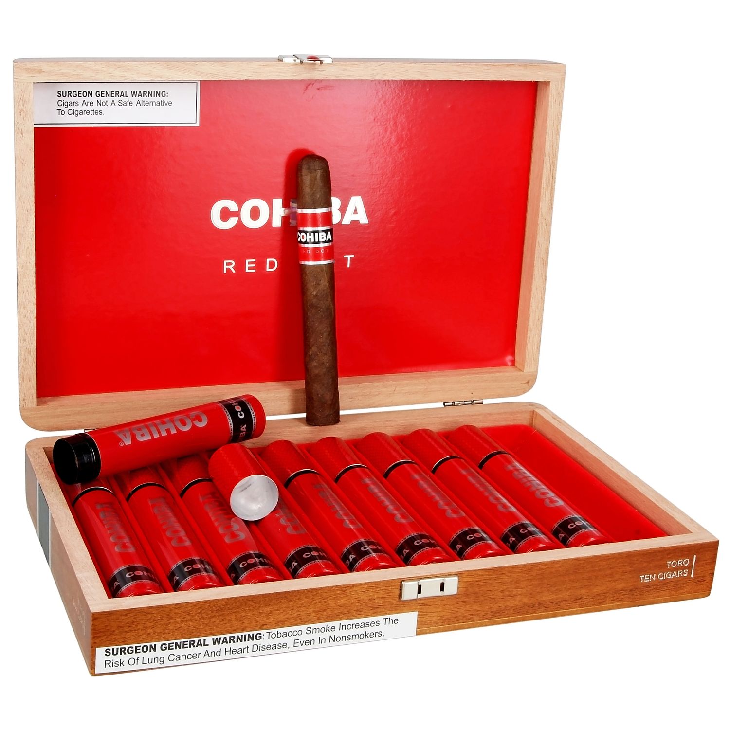 Cohiba Red Dot, Size: Toro Tubo (6&quot;x50), Single/Box: (Single)