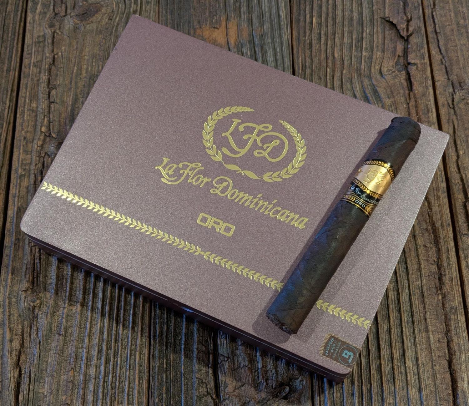 La Flor Dominicana Oro Maduro, Single/Box: (Single), Size: No. 6 (6&quot;x54)