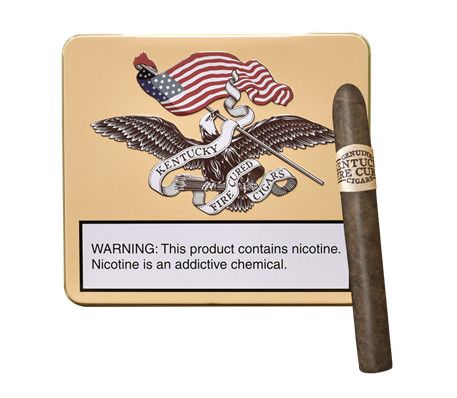 Kentucky Fire Cured Ponies Cigarillos, Single/Box: (Single Tin of 10)