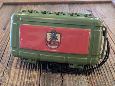 Anstead&#39;s Tobacco Co. Travel Humidor 10-Count - Green LE