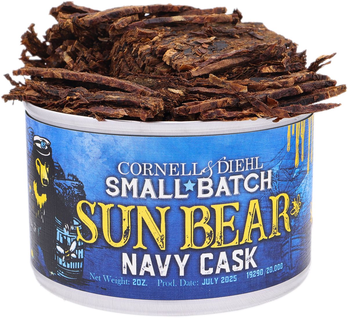 Cornell &amp; Diehl Sun Bear Navy Cask 2oz Tin