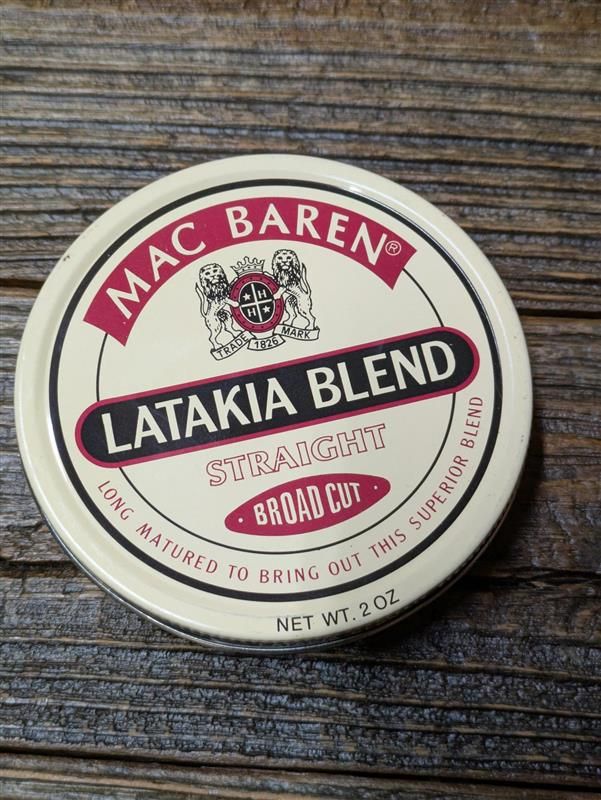 Vintage Mac Baren Latakia Blend 2oz Tin