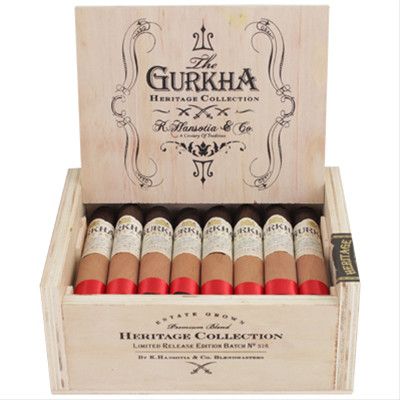 Gurkha Heritage Maduro, Size: Robusto, Single/Box: (Single)
