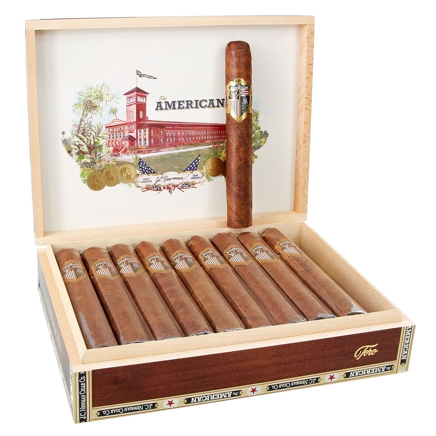 J.C. Newman The American, Size: Toro, Single/Box: (Single)