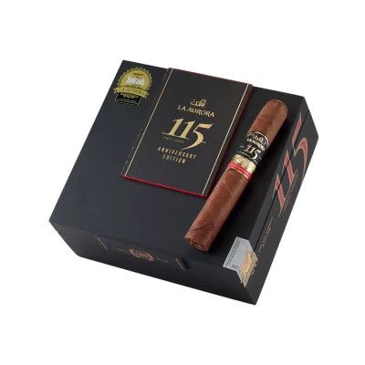 La Aurora 115 Aniversario, Size: Gran Toro (6&quot;x58), Single/Box: (Single)