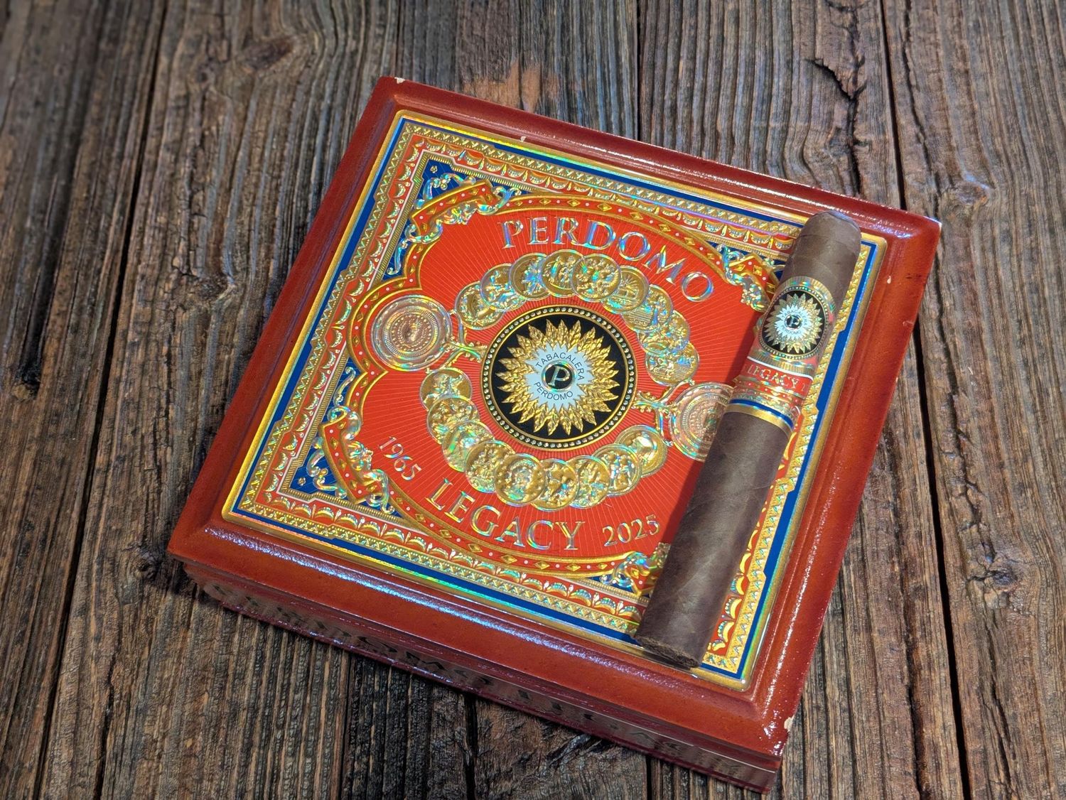 Perdomo Legacy Shade-Grown, Size: Epicure (6&quot;x54), Single/Box: (Single)