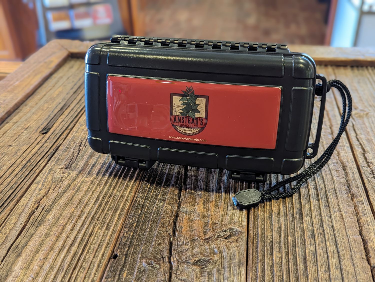 Anstead&#39;s Tobacco Co. Travel Humidor, Size: 5-Count