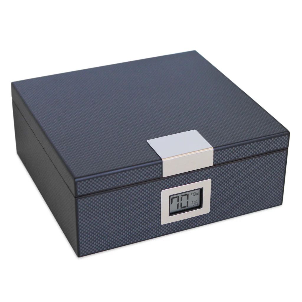 Klaro Kingston Humidor, Color: Carbon Fiber