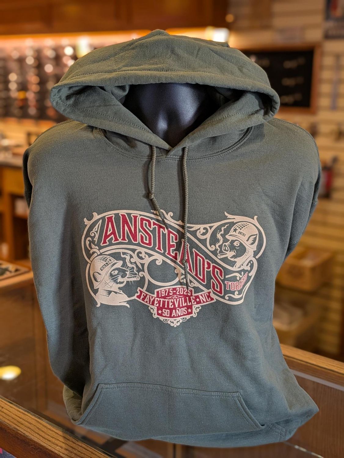 Anstead&#39;s 50th Anniversary Green Hoodie