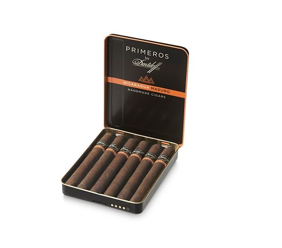 Davidoff Primeros Nicaragua Maduro, Single/Box: (Single Tin of 6)